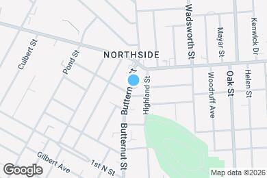 Map image of the property - 1406 Butternut St