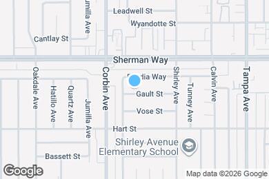 Map image of the property - 19613 Gault St
