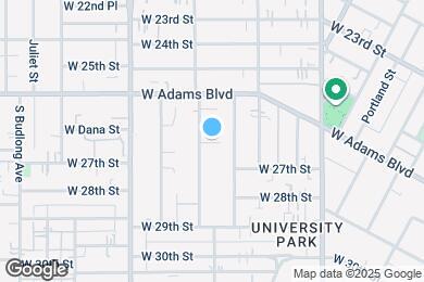 Map image of the property - USC Student Housing - The Hive On Ellendale