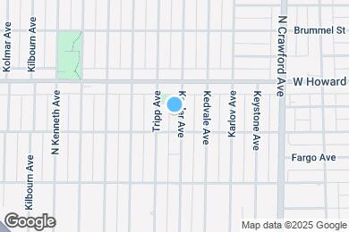 Map image of the property - 7518 Keeler Ave