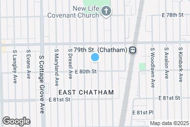 Map image of the property - 7944 S Ellis Ave