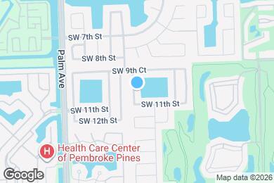 Map image of the property - 1001 SW 98th Ave