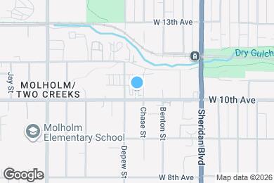 Map image of the property - 5528 W 10th Pl