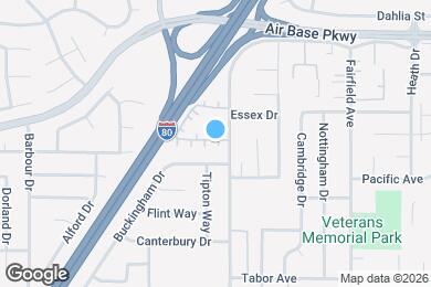 Map image of the property - 5 Del Prado Cir