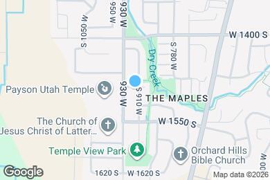 Map image of the property - 1474 S 910 W