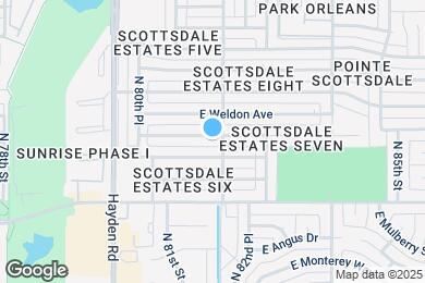 Map image of the property - 8149 E Columbus Ave