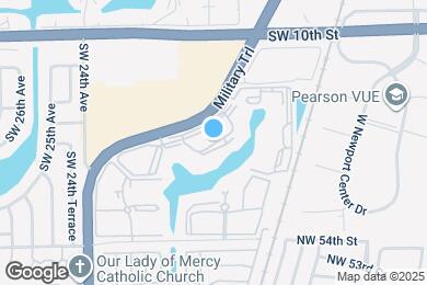 Map image of the property - 1228 S Military Trl