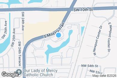 Map image of the property - 1250 S Military Trl