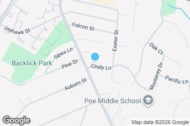 Map image of the property - 7110 Cindy Ln