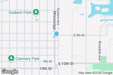 Map image of the property - 519 Mississippi Ave