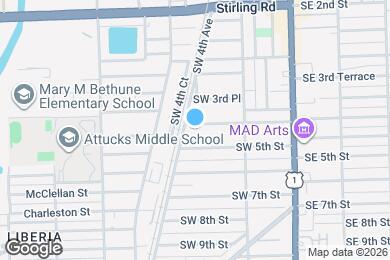 Map image of the property - 253 SW 4th St