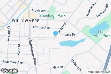 Map image of the property - 1015 Cedar Rd