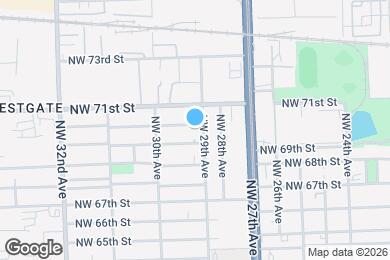 Map image of the property - 2910 NW 70th Terrace