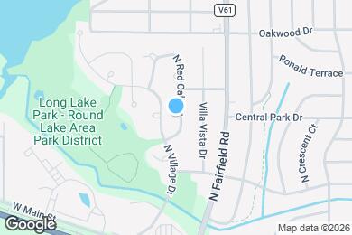 Map image of the property - 1160 N Red Oak Cir