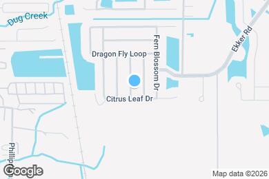 Map image of the property - 12134 Fern Haven Ave