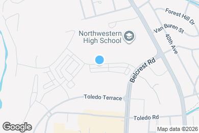 Map image of the property - 3525 Carnaby St