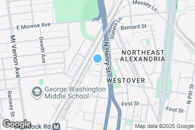 Map image of the property - 1200 N Fayette St