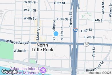 Map image of the property - 312 N Magnolia St