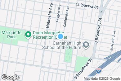 Map image of the property - 4015 California Ave