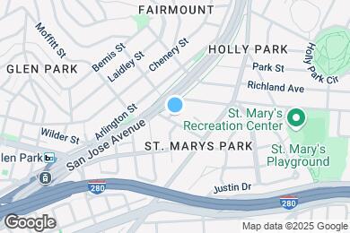Map image of the property - 10 College Ave