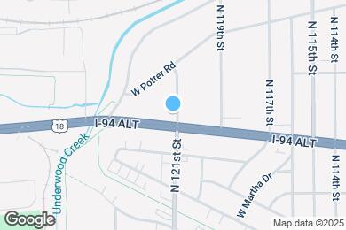 Map image of the property - 12106 W Bluemound Rd