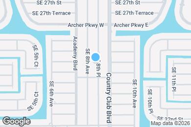 Map image of the property - 2918 SE 8th Pl