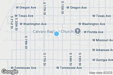 Map image of the property - 1528 W Missouri Ave