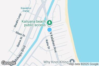 Map image of the property - 811 N Kalaheo Ave