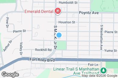 Map image of the property - 1620 Colorado St