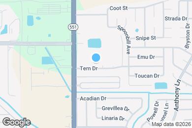 Map image of the property - 4013 Caban Ct