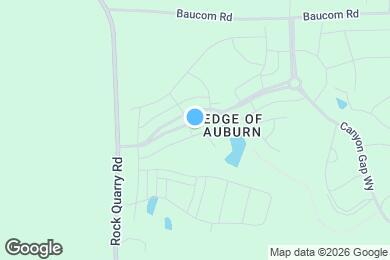 Map image of the property - 192 Edge Of Auburn Blvd