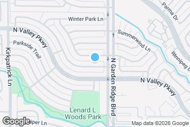 Map image of the property - 1517 Autumn Breeze Ln