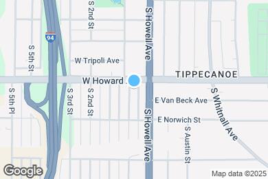 Map image of the property - 3914 S 1st St