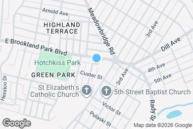 Map image of the property - Green Park Apartments