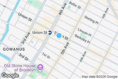 Map image of the property - 623 President St