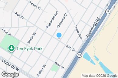 Map image of the property - 2666 Willow St