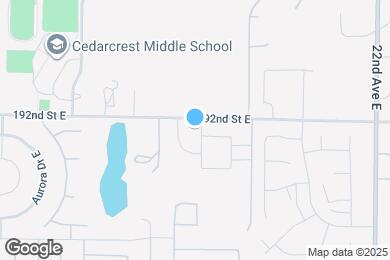 Map image of the property - 19208 16th Ave Ct E