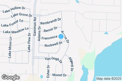 Map image of the property - 1357 Rockwell Dr