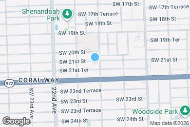 Map image of the property - 1906 SW 21st St