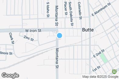 Map image of the property - 826 S Montana St
