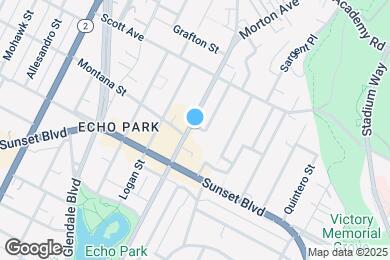 Map image of the property - 1404 Echo Park Ave