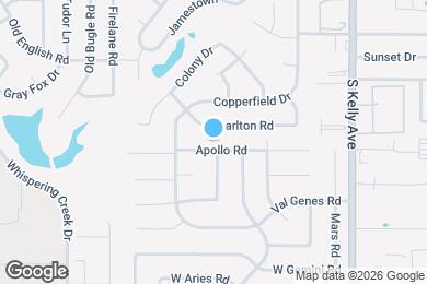 Map image of the property - 1305 Apollo Rd