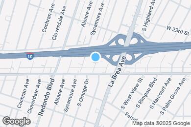 Map image of the property - 2517 S Orange Dr