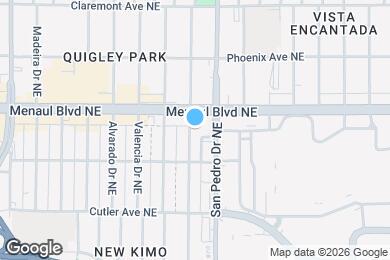 Map image of the property - 2534 Cagua Dr NE