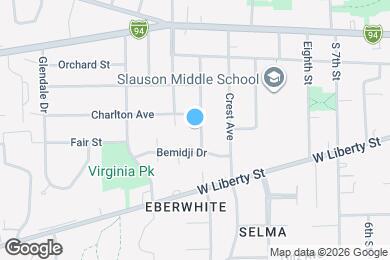 Map image of the property - 406 Montgomery Ave