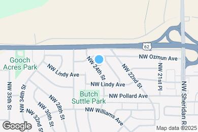 Map image of the property - 2819 NW 24th St