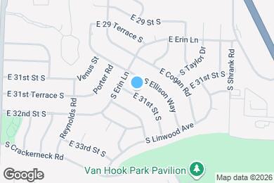 Map image of the property - 16700 E 31st St S
