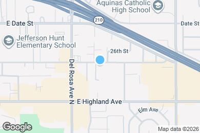 Map image of the property - Pinecrest Apartments