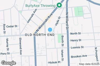 Map image of the property - 318 North St
