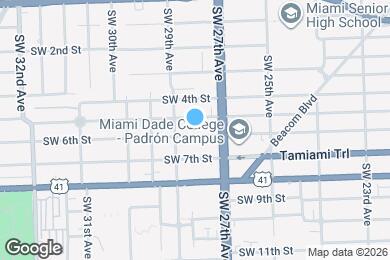 Map image of the property - 2775 SW 6th St